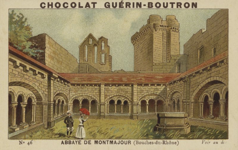 Montmajour修道院，Bouches-du-Rhone 作者 法语学校