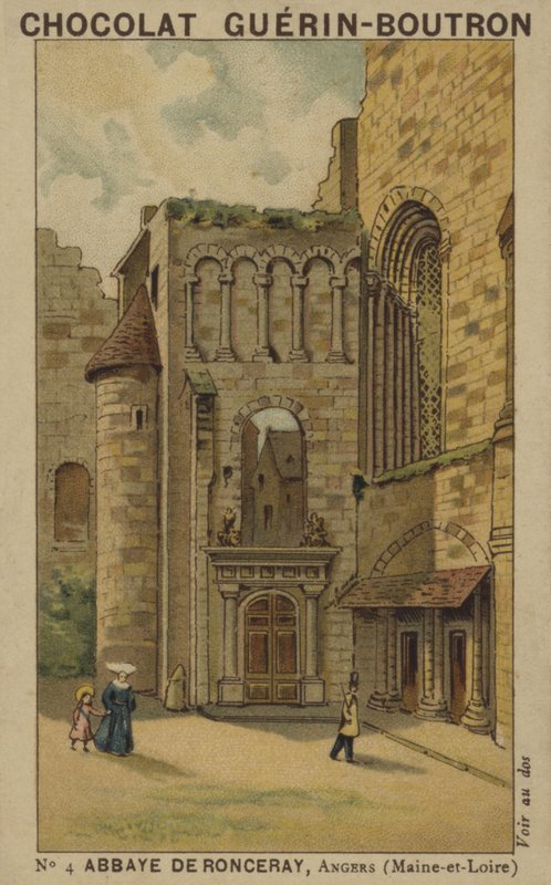 Ronceray Abbey，Angers，Maine-et-Loire 作者 法语学校