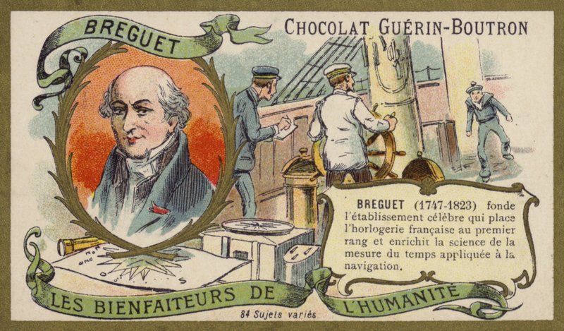 Abraham-Louis Breguet，瑞士制表师（chromolitho） 作者 法语学校