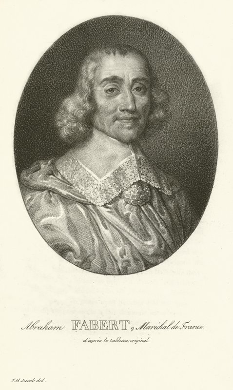 Abraham Fabert，法国Marechal 作者 法语学校