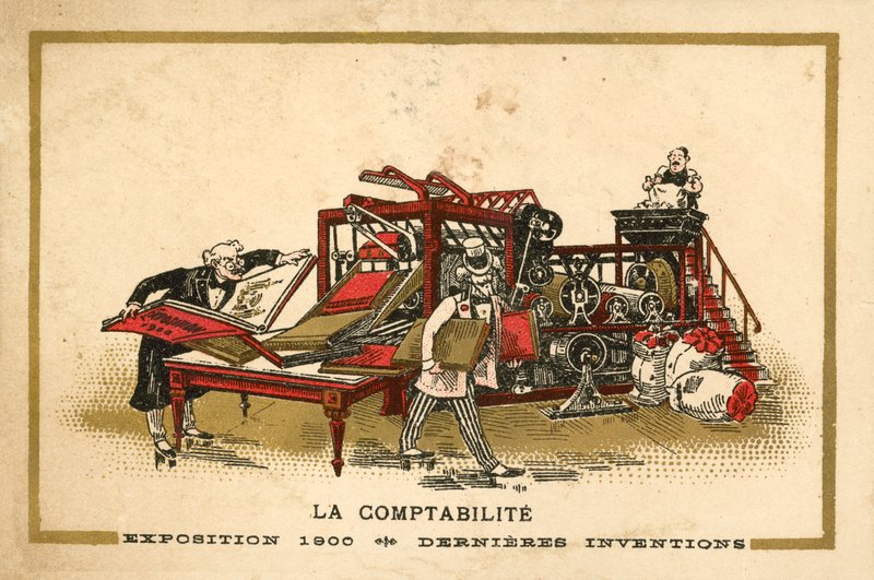 Accounting (chromolitho) 作者 法语学校