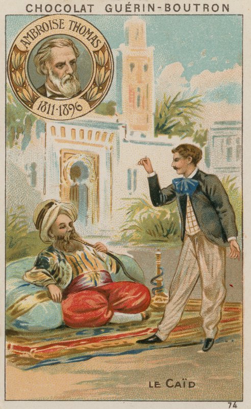 Ambroise Thomas，The Caid 作者 法语学校