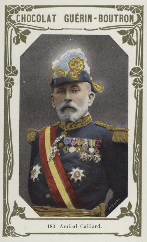 Amiral Caillard（彩色照片） 作者 法语学校