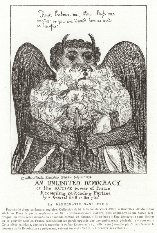 无限民主，1792年 作者 法语学校