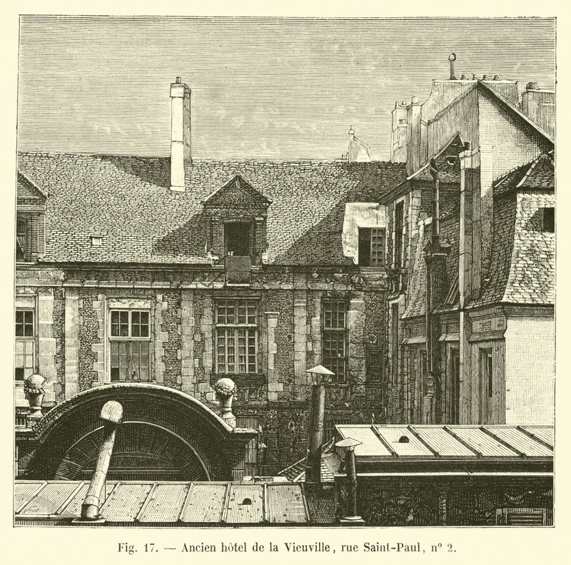 Old Vieuville酒店，Saint-Paul街，2号 作者 法语学校