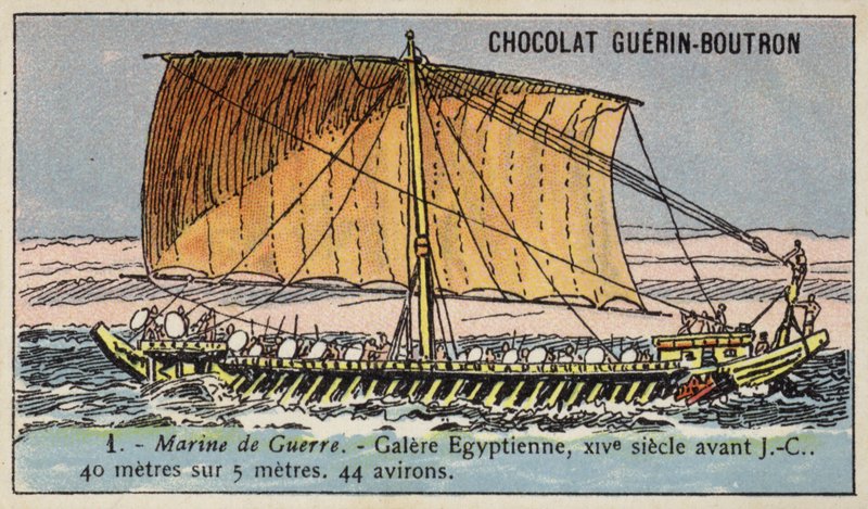 Ancient Egyptian galley 作者 法语学校