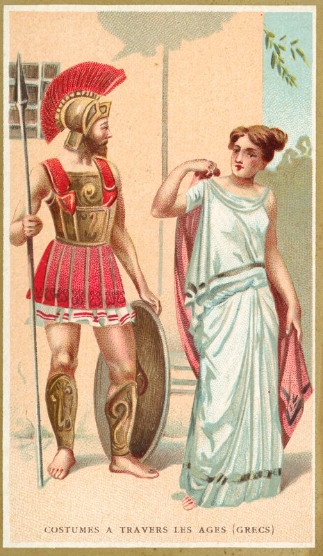 Ancient Greek costumes (chromolitho) 作者 法语学校