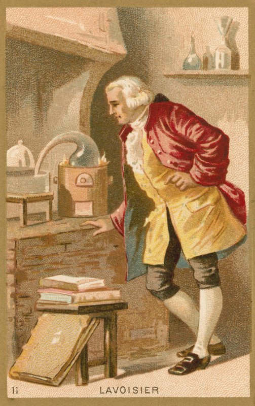 法国化学家Antoine Lavoisier 作者 法语学校