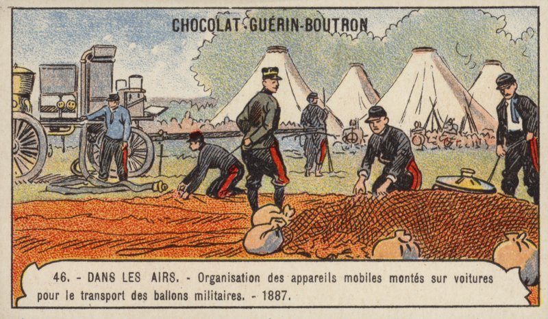 Apparatus for transporting military balloons by road 作者 法语学校