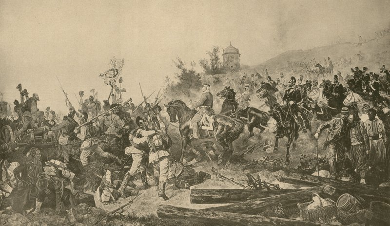 1870年9月巴黎，普法战争前到达巴伐利亚军队 作者 法语学校
