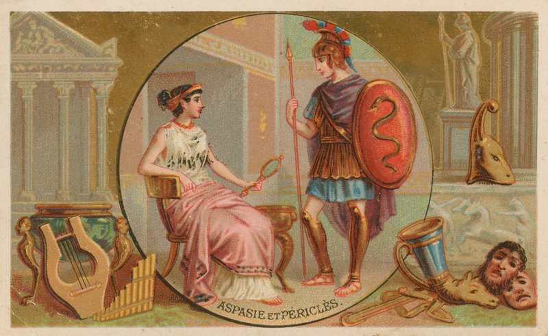 Aspasia和Pericles 作者 法语学校