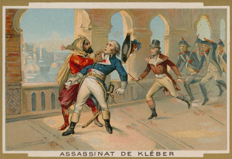 1800年开罗暗杀法国军队驻埃及司令Jean-Baptiste Kleber 作者 法语学校