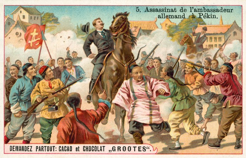 Assassination of the German envoy to Beijing, Boxer Rebellion, China 作者 法语学校