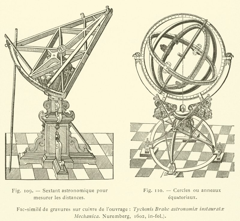 Astronomical Instruments (engraving) 作者 法语学校