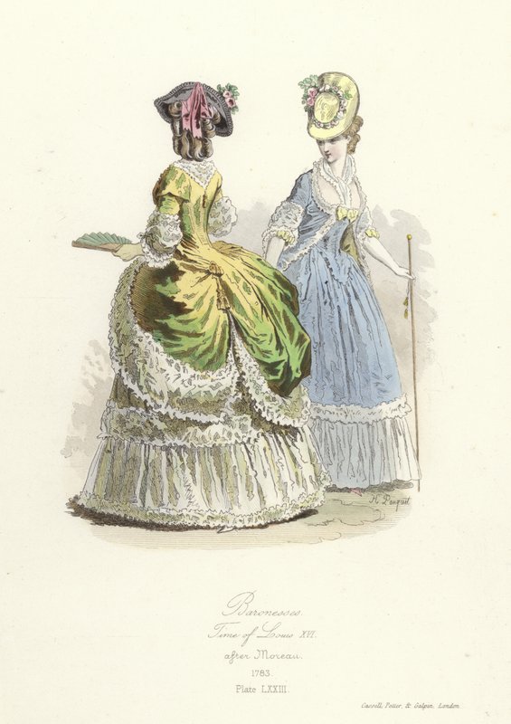 Baronesses，法国路易十六时代 作者 法语学校