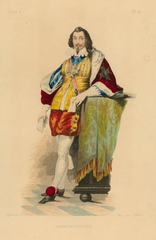 Bassompierre (coloured engraving) 作者 法语学校