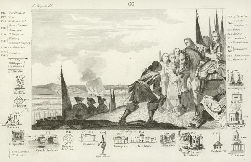 1745年，丰特努瓦战役 作者 法语学校