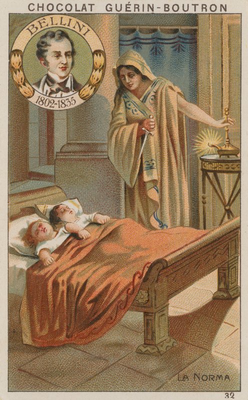 Bellini，La Norma 作者 法语学校