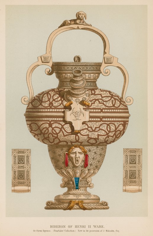 Henri II Ware的Biberon 作者 法语学校