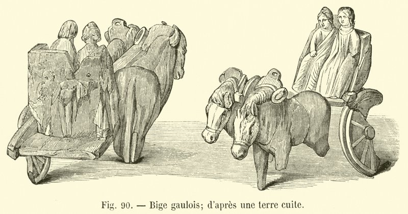 Gallic bige; dapres一个兵马俑 作者 法语学校