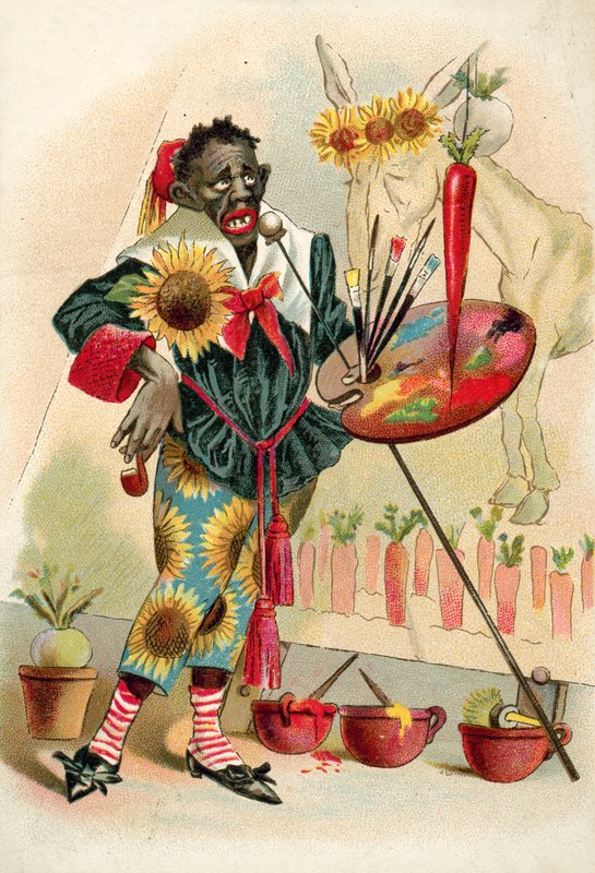 黑人艺术家 (chromolitho) 作者 法语学校