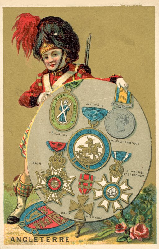 British medals (chromolitho) 作者 法语学校