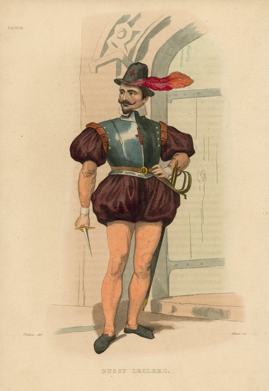 Bussy Leclerc (coloured engraving) 作者 法语学校