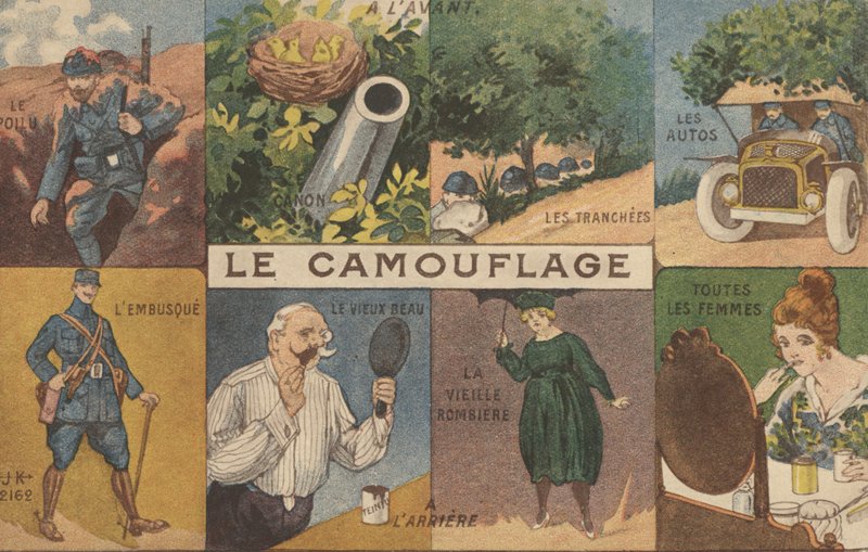 Camouflage (colour litho) 作者 法语学校