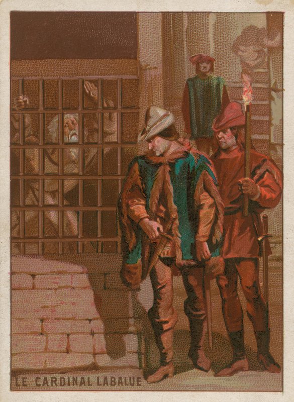 红衣主教Jean La Balue于1469年入狱 作者 法语学校