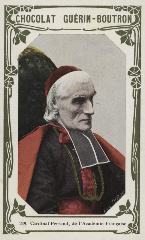 Cardinal Perraud，来自Academy-Francaise（彩色照片） 作者 法语学校