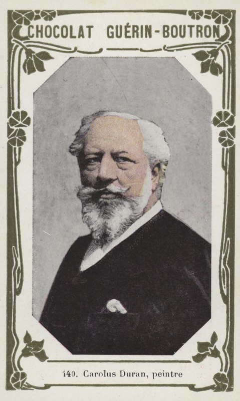Carolus Duran，画家（彩色照片） 作者 法语学校