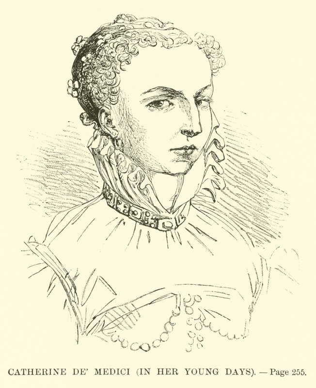 Catherine de Medici，在她年轻的时候 作者 法语学校