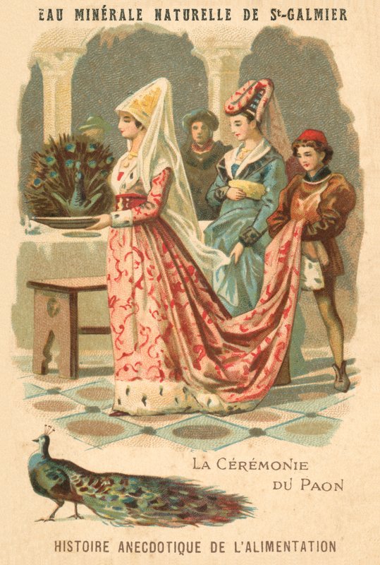 Ceremony of the peacock (chromolitho) 作者 法语学校