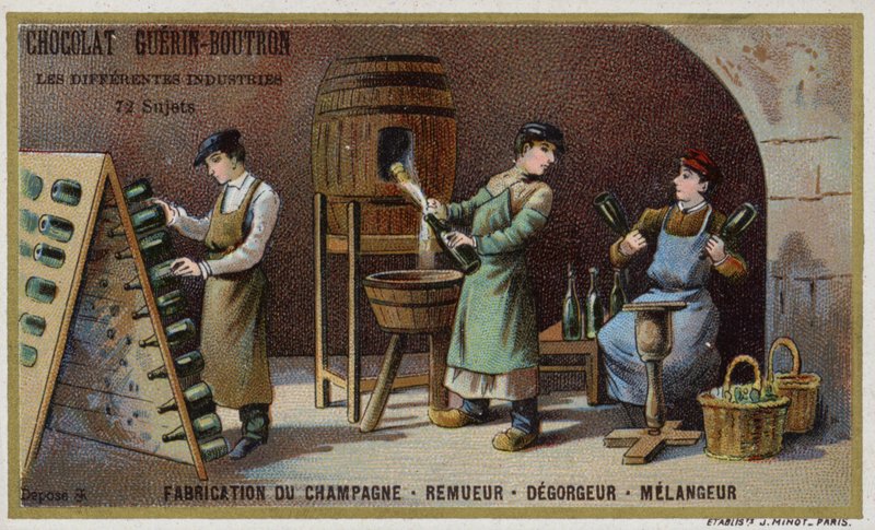 Champagne manufacturing (chromolitho) 作者 法语学校
