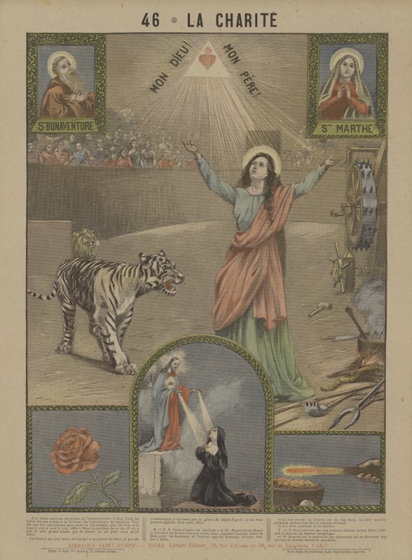 Charity (colour litho) 作者 法语学校