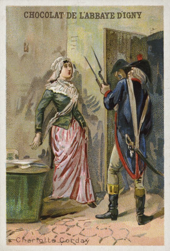 Charlotte Corday，法国革命雅各宾领导人Jean-Paul Marat的刺客 作者 法语学校