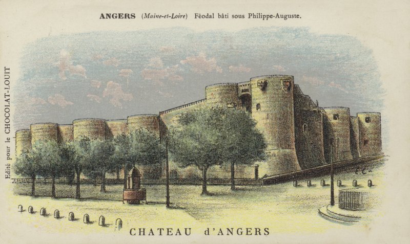 Chateau dAngers，Angers，Maine-et-Loire 作者 法语学校