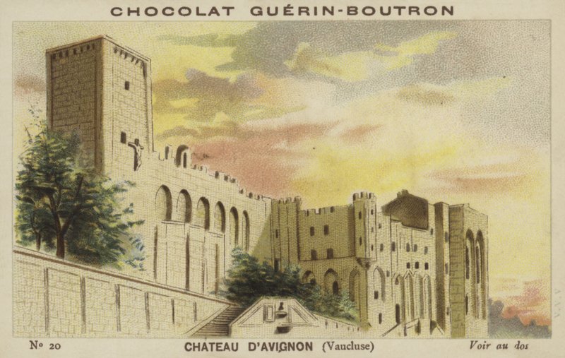 Chateau vAvignon，沃克吕兹 作者 法语学校
