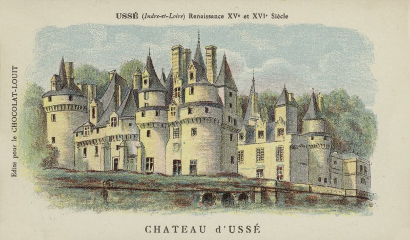 Chateau dUsse，Usse，Indre-et-Loire 作者 法语学校