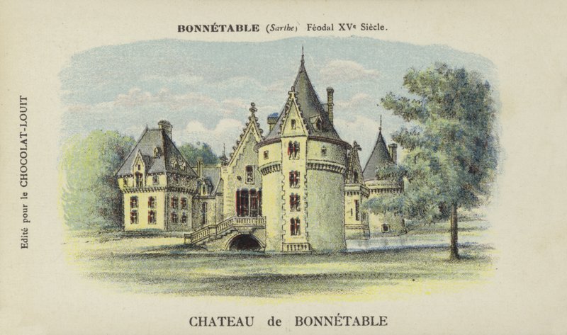 Chateau de Bonnetable，Bonnetable，Sarthe 作者 法语学校