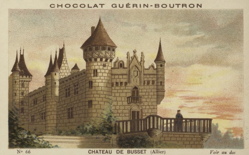 Chateau de Busset，Allier 作者 法语学校