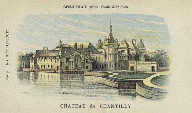 Chateau de Chantilly，Chantilly，Oise 作者 法语学校