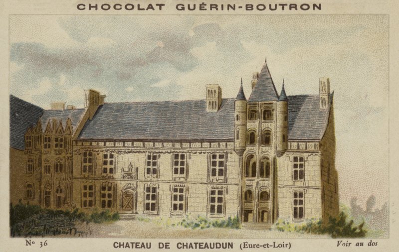 Castle Chateaudun，Eure-et-Loir 作者 法语学校
