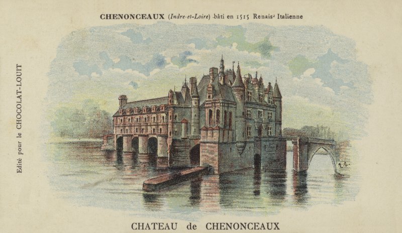 Chenonceaux城堡，Chenonceaux，Indre-et-Loire 作者 法语学校