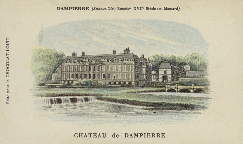 Chateau de Dampierre，Dampierre，Seine-et-Oise 作者 法语学校