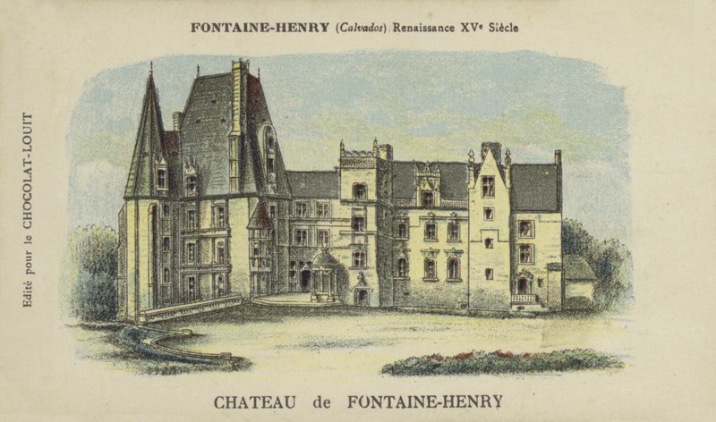 Chateau de Fontaine-Henry，Fontaine-Henry，Calvados 作者 法语学校
