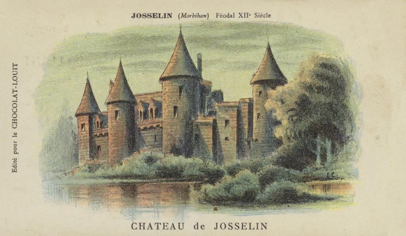 Chateau de Josselin，Josselin，Morbihan 作者 法语学校