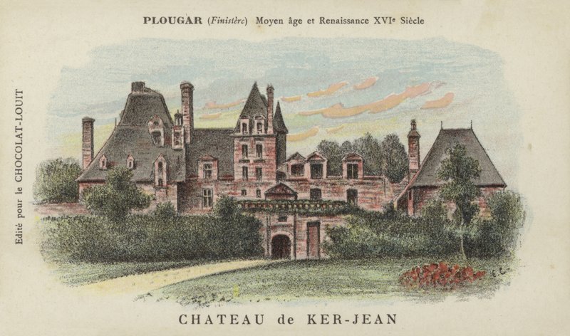 Chateau de Ker-Jean，Plougar，Finistere 作者 法语学校