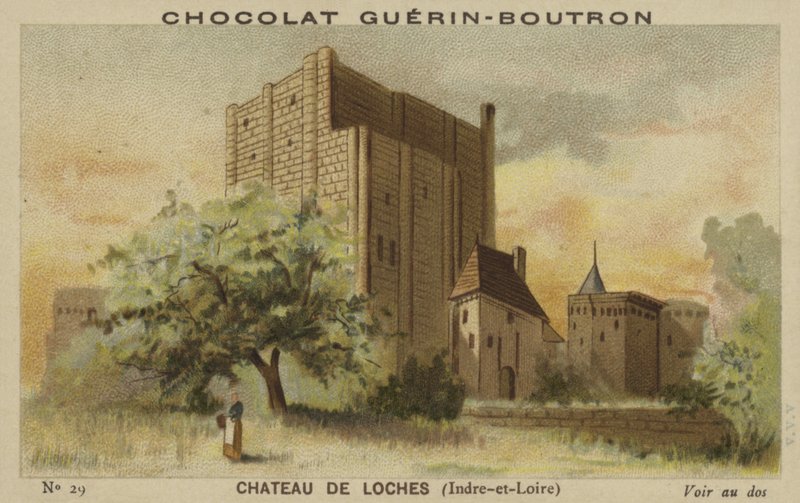 Castle Loches，Indre-et-Loire 作者 法语学校