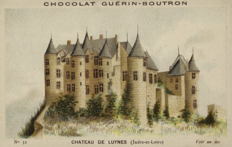 Luynes城堡，Indre-et-Loire 作者 法语学校